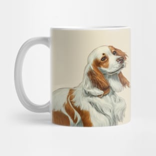 Elegant Brown Welsh Springer Spaniel Dog Mug